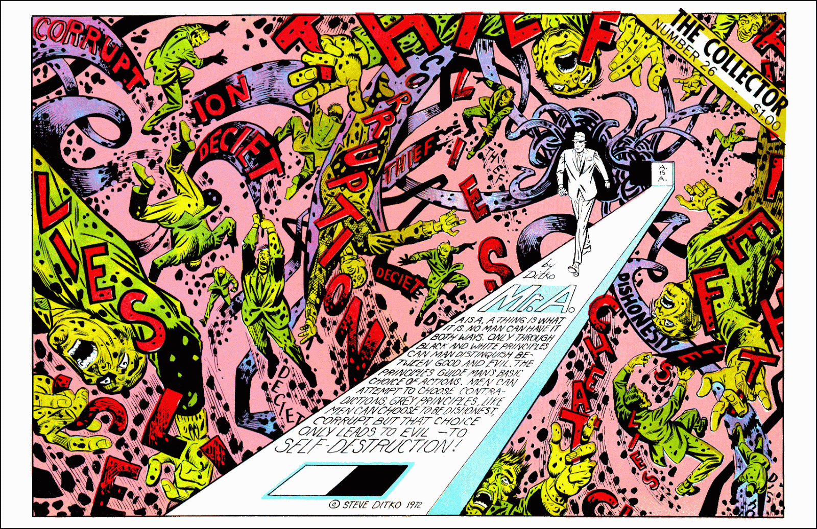 Cap&rsquo;n&rsquo;s Comics: Mr. A by Steve Ditko