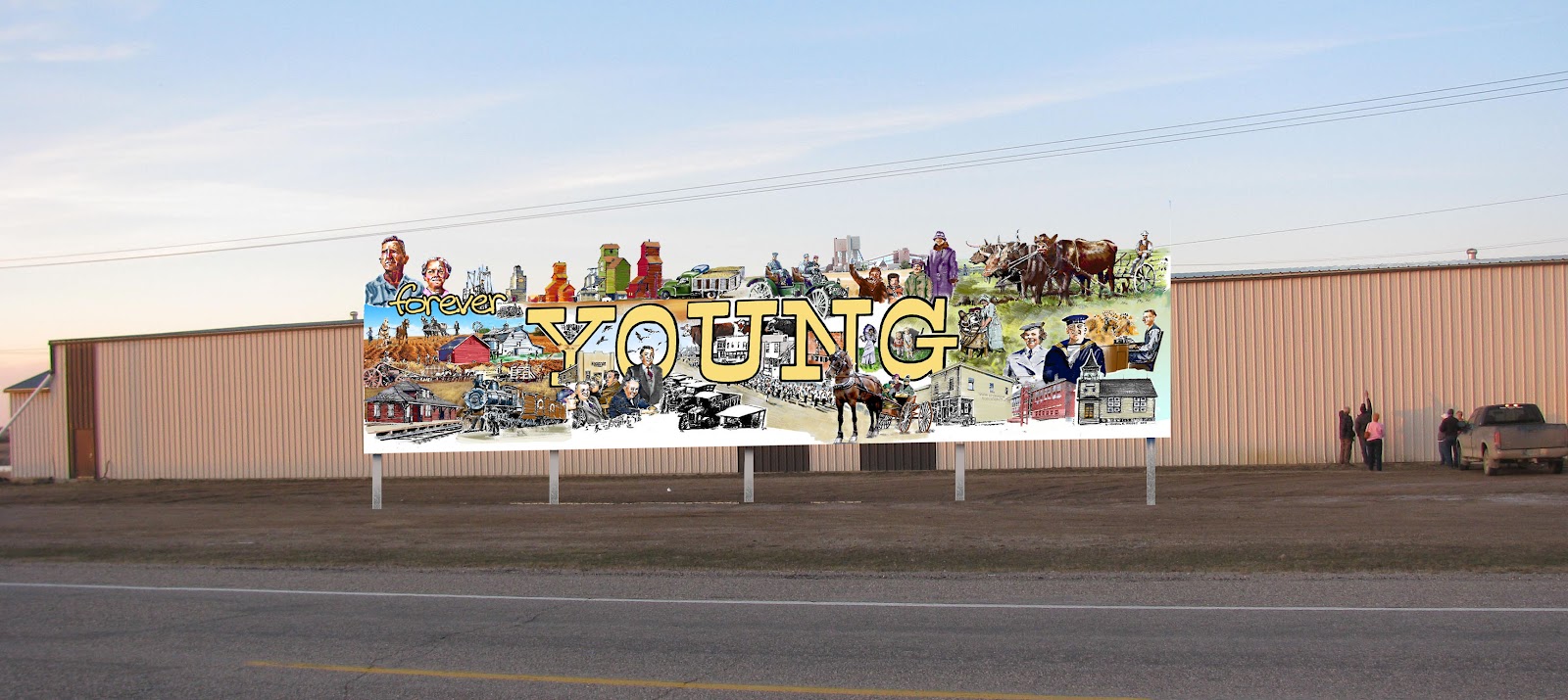 The Art of Michael R. Gaudet World's Largest FreeStanding Mural?