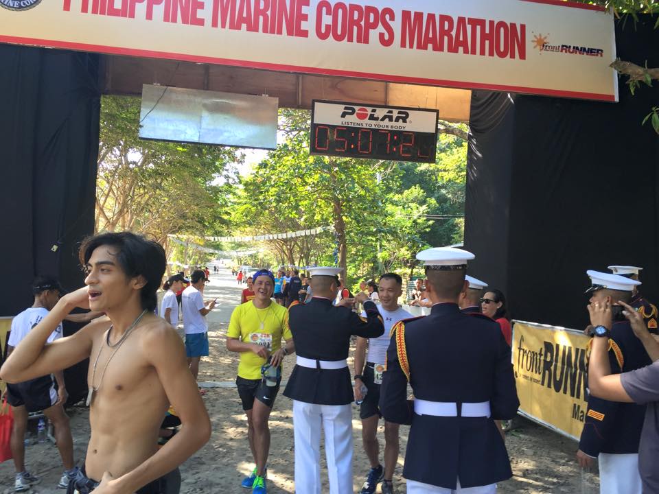 Bicolano Penguin PHILIPPINE MARINE CORPS MARATHON The World is Flat