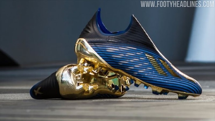 adidas x19 blue gold