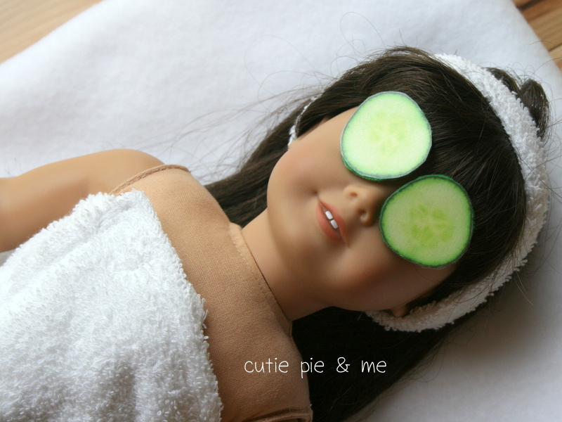 How to Make an American Girl Doll Spa Day Gift Stories from the