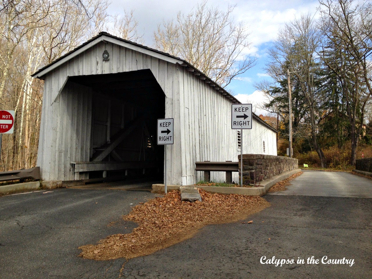 Last Covered Bridge in NJ Last Covered Bridge in NJ