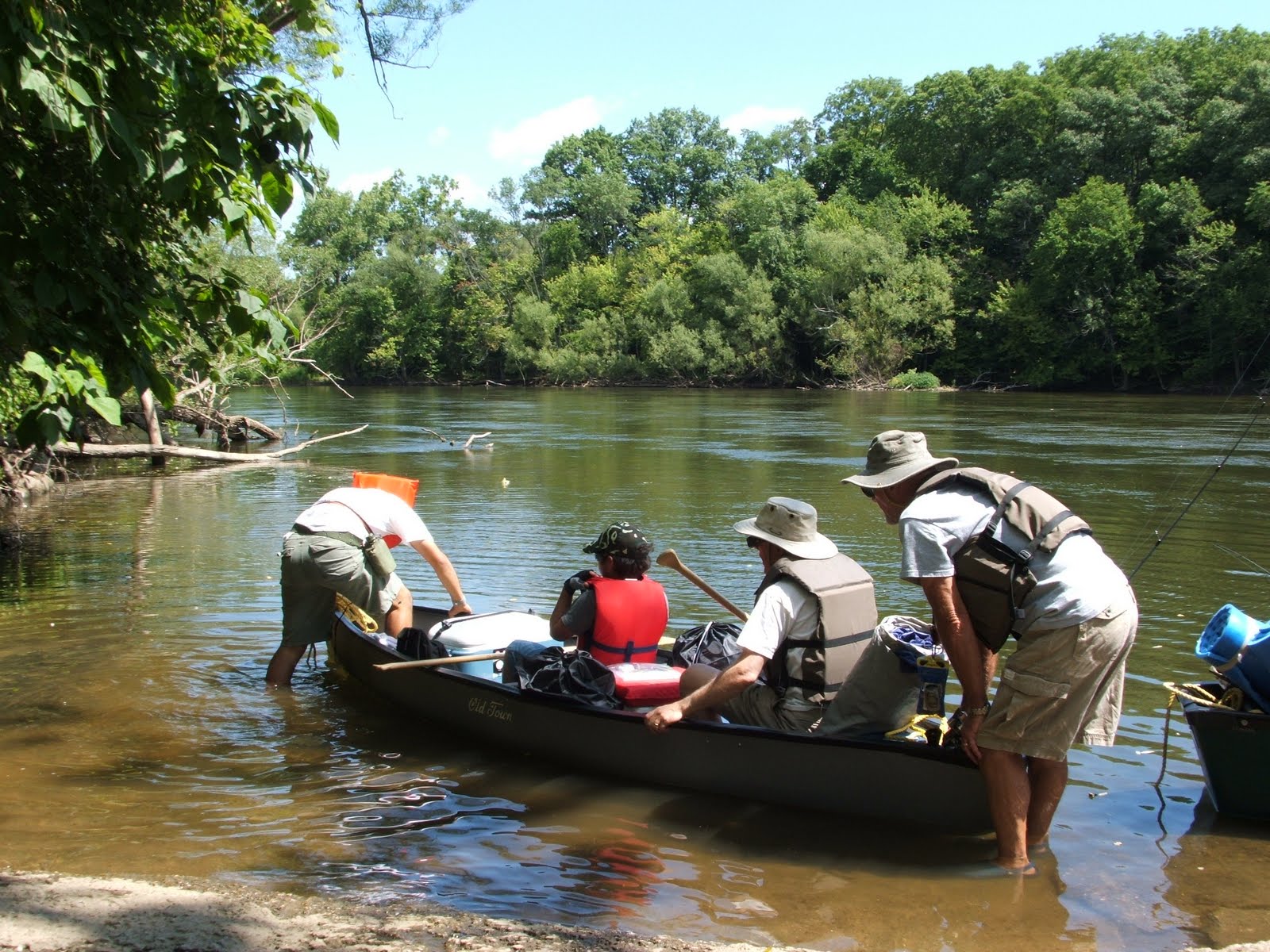 Canoe, Camp, Cook, Fish and Travel The Saint Joseph River Trip