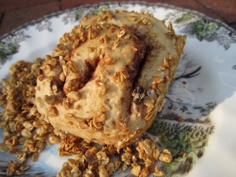 The Irish Mother Raisin Bran Granola Cinnamon Buns
