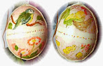 Painted Egg Ornaments