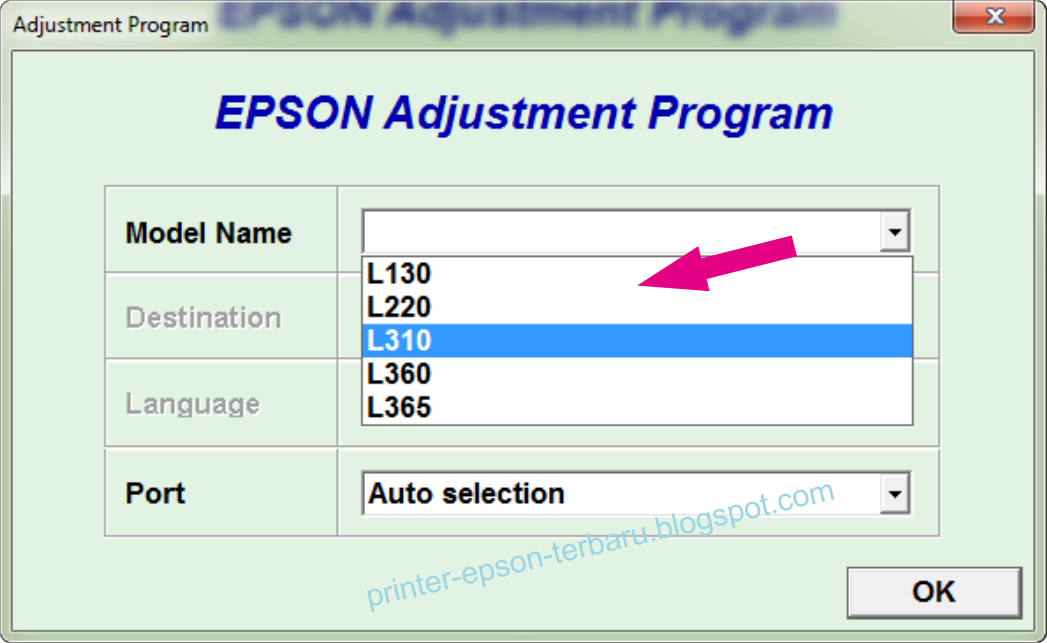 Cara Reset Ink Waste Is Full Epson L130, L220, L310, L360, L365