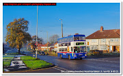 Signposts are another good way to give a bus photo a bit of extra interest. (frankley beeches road northfield nov )