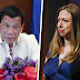 Duterte his back Chelsea: "Did you slam your dad Bill for having affair with Lewinsky?"