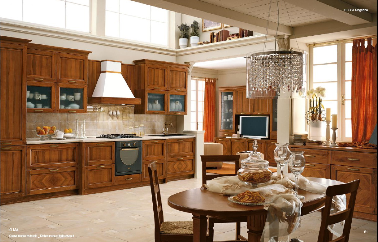 Home Interior Design & Decor: Classical Style Kitchens from Stosa