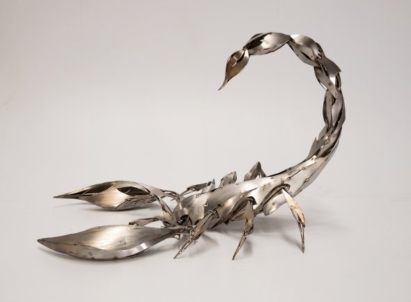 As esculturas de animais metálicos de Georgie Seccull Georgie Seccull arte esculturas metálicas de animais sucata