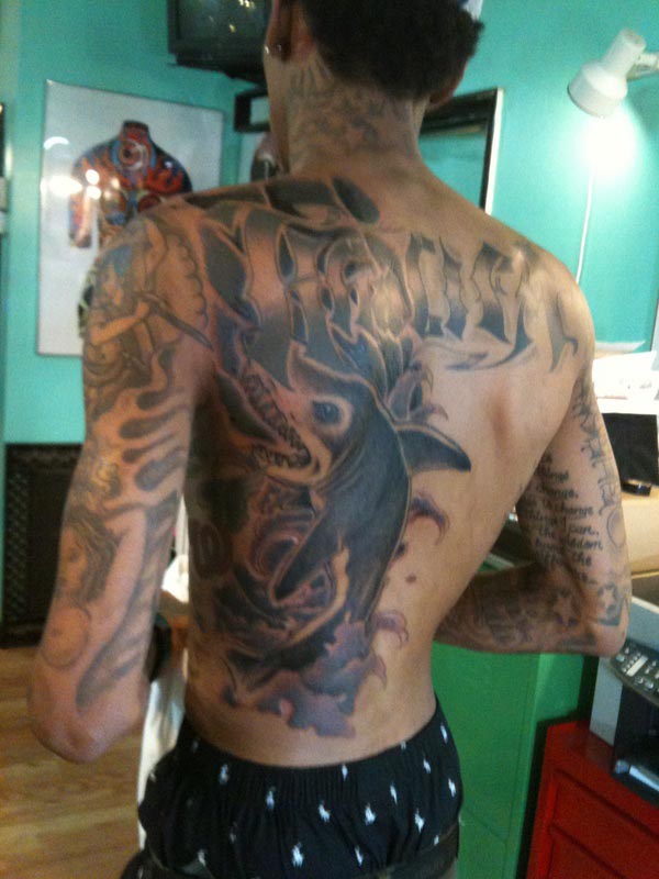 Wiz Khalifa Tattoo.