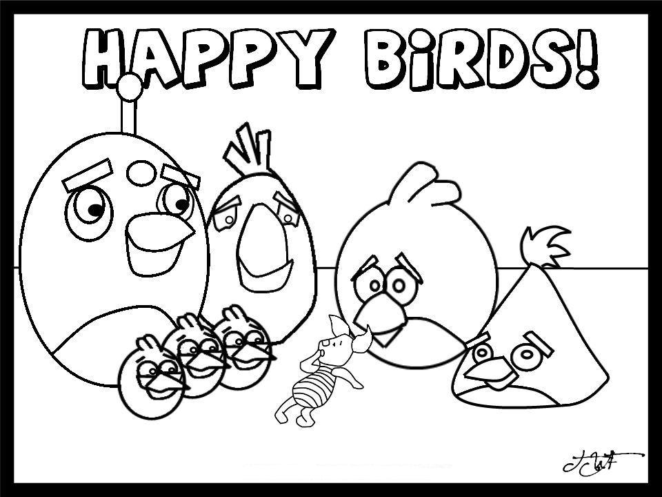 Kumpulan Contoh Gambar Kartun Angry Birds Review Ebooks Www Mewarnai