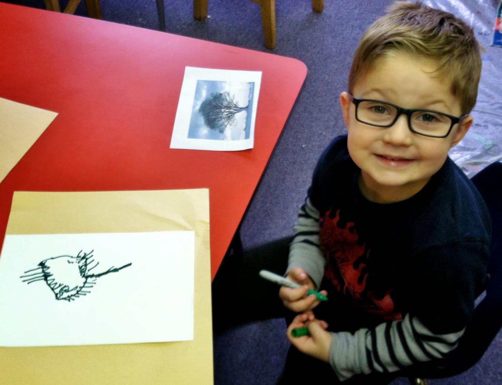 art and soul preschool: Trees