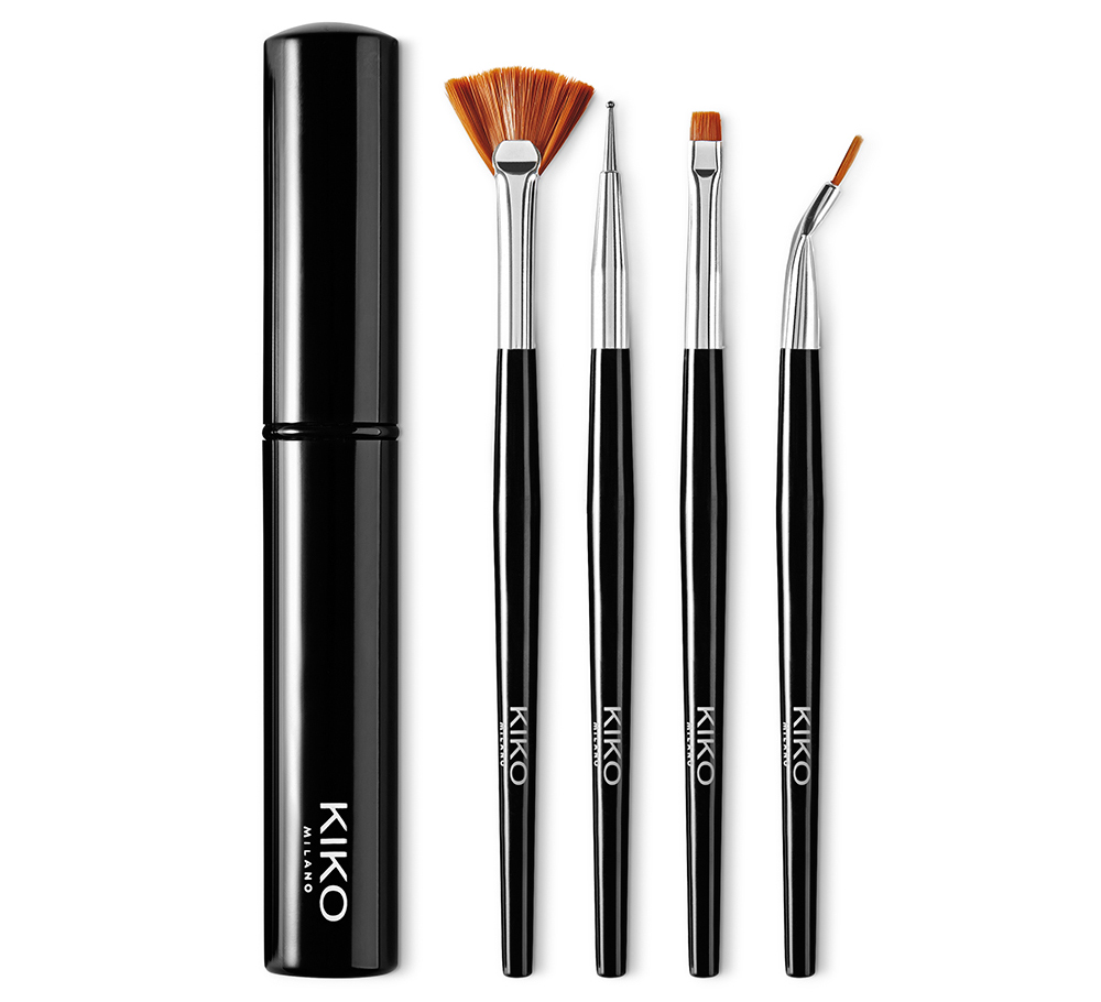 Novità Kiko pennelli e stickers per nail art Il trucco di Mara