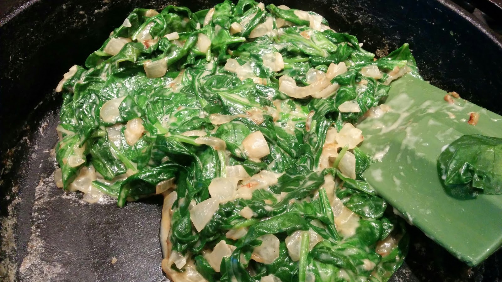Got it, Cook it: Creamed Spinach with French Fried Onions