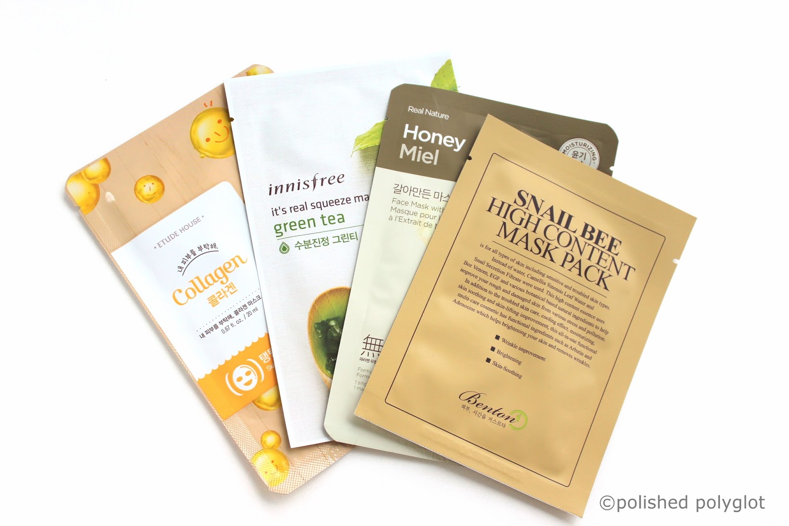 Korean Beauty│ Benton Snail Bee High content mask pack / Polished Polyglot