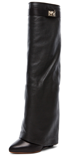 Givenchy fold over boots clearance