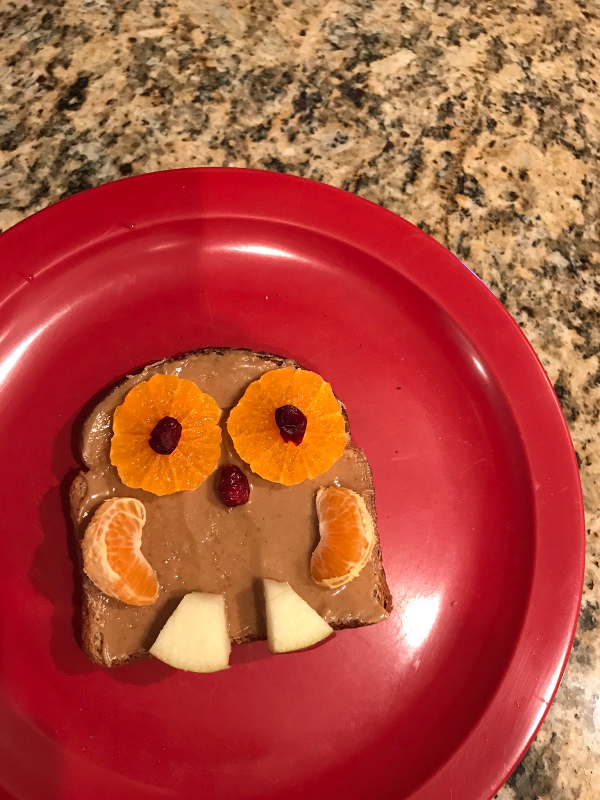 I Did It You Do It Healthy Owl Toast