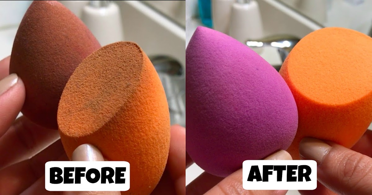 How To Clean Your Beauty Sponges The EASIEST Way Ever / NAYAB LOVES