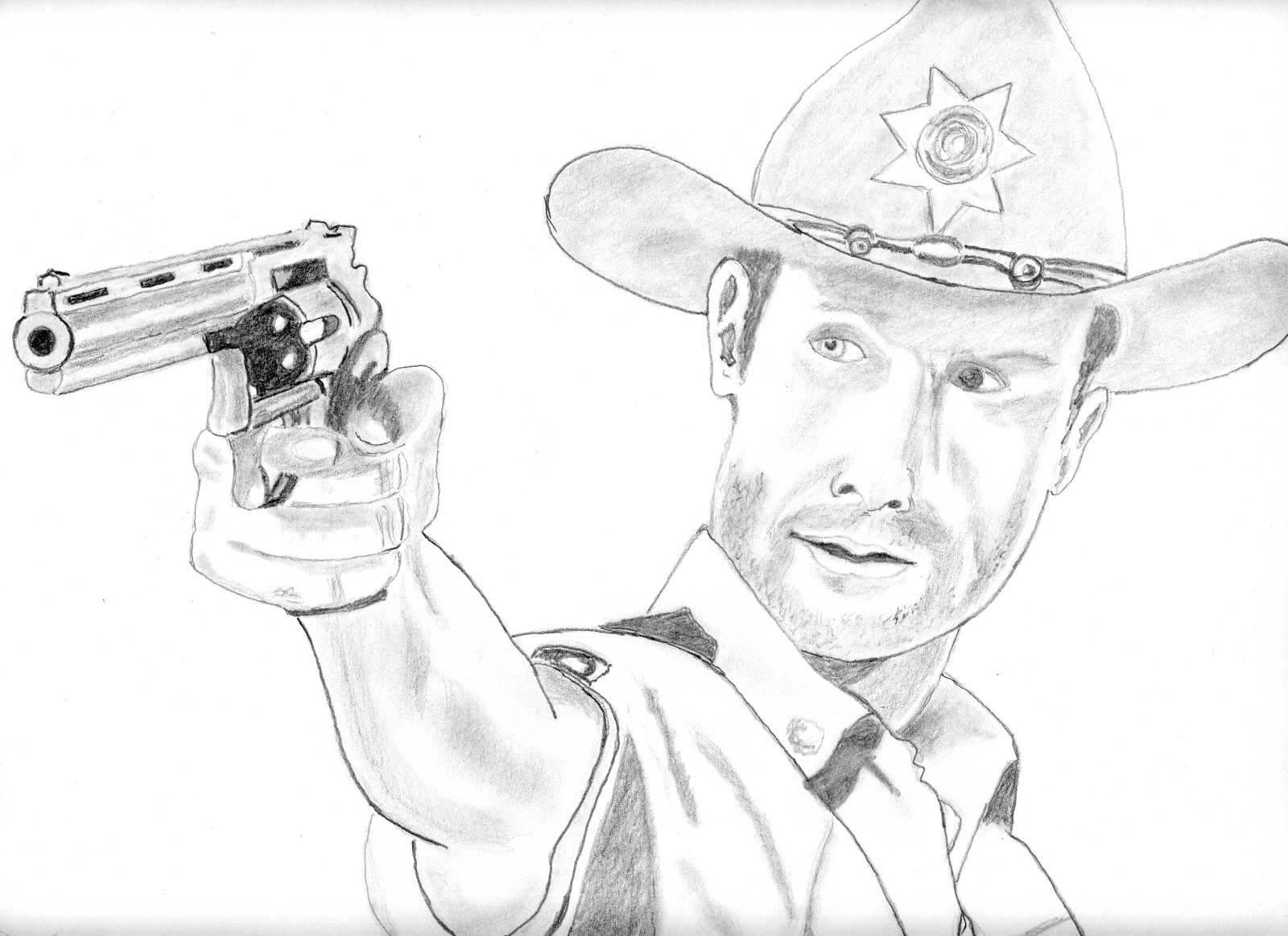Retratos De Cine Rick Grimes Andrew Lincoln De The Walking Dead retratos-de-cine-rick-grimes-andrew-lincoln-de-the-walking-dead