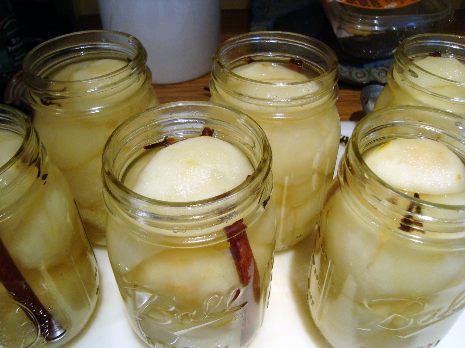 Headspace Spiced Pickled Pears
