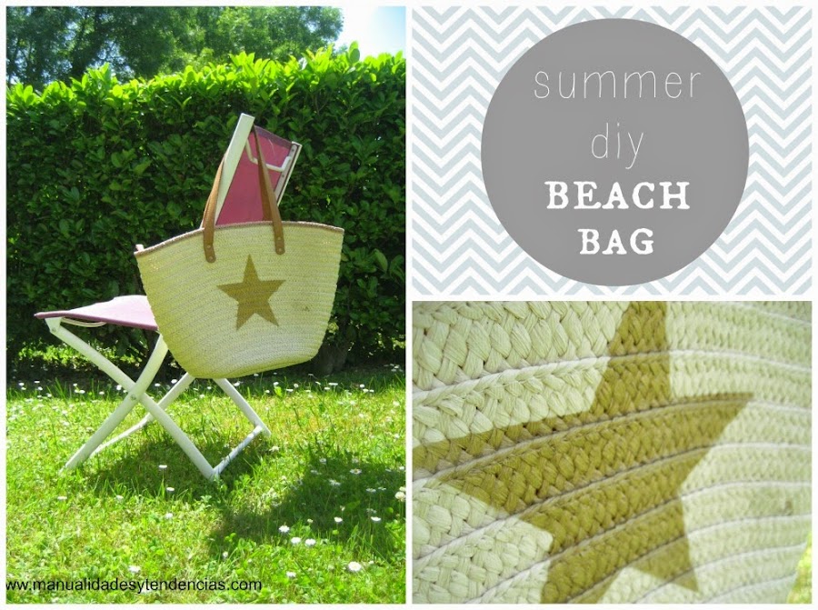 capazo playero customizado / customized beach bag