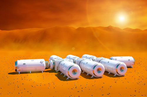 Martian Colony Mars Colony