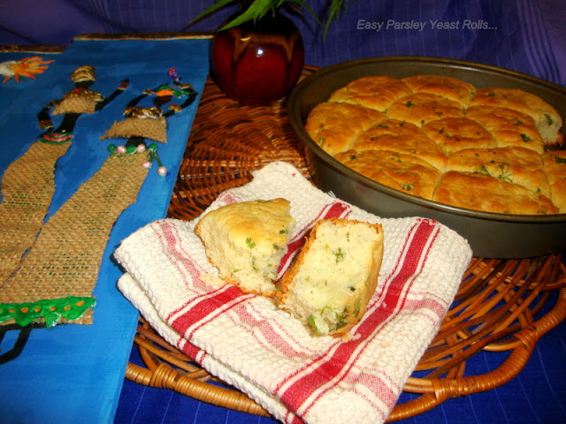 images of Easy Parsley Yeast Rolls Recipe / Yeast Rolls Recipe