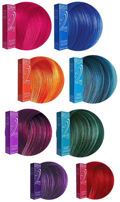 Ion Brilliance Permanent Hair Color Chart