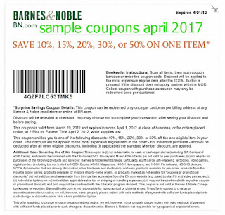 Barnesandnoble com coupon code