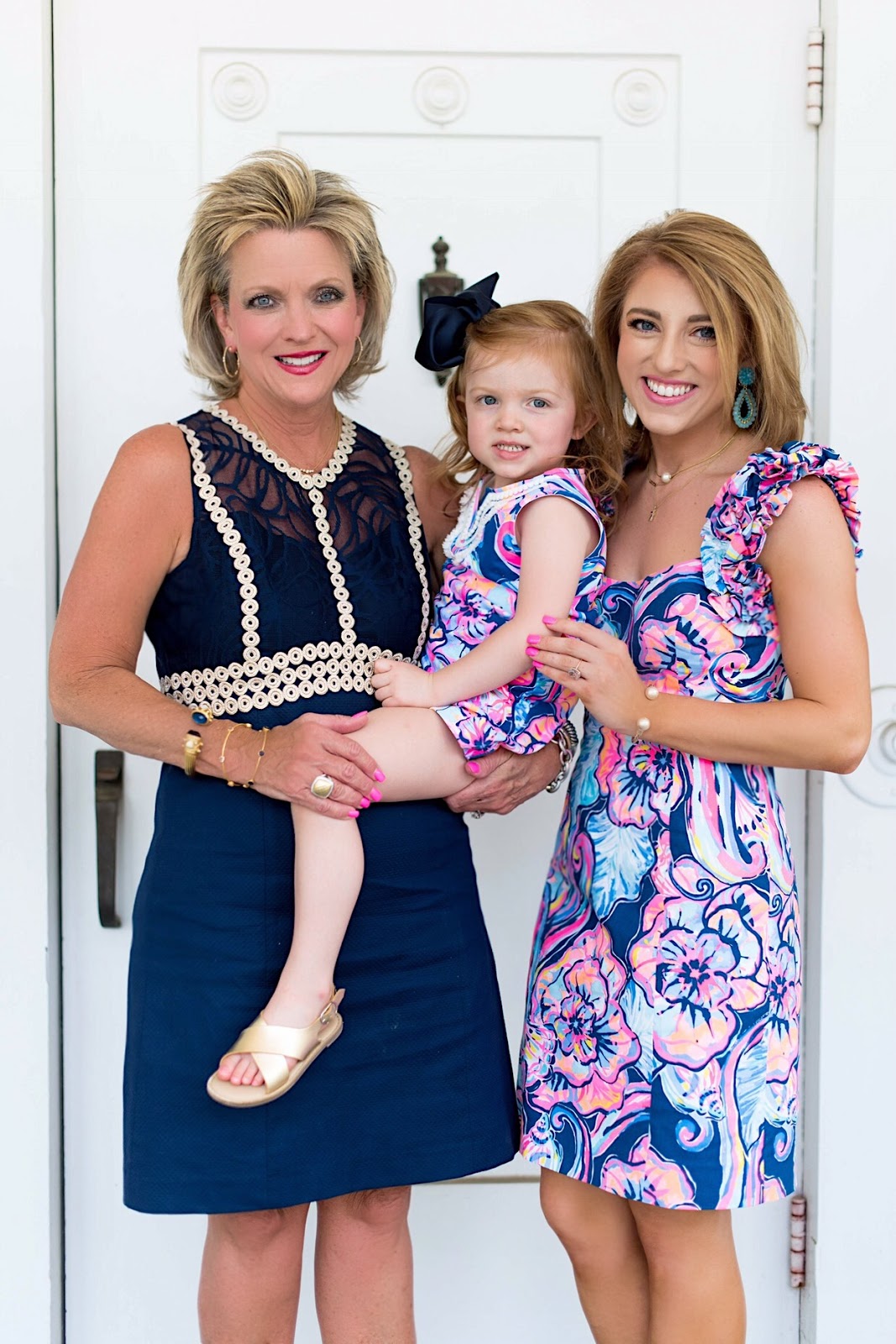 Matching in Lilly Pulitzer - Something Delightful Blog