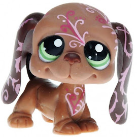 Littlest Pet Shop Postcard Pets Basset Hound (#1358) Pet