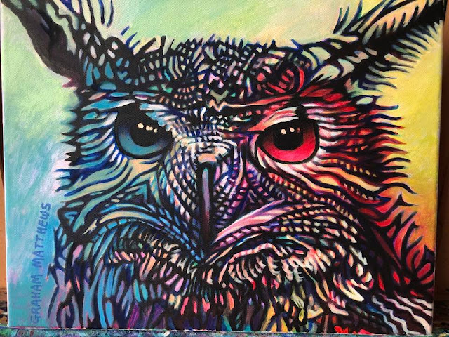 Owl Painting Owl Painting