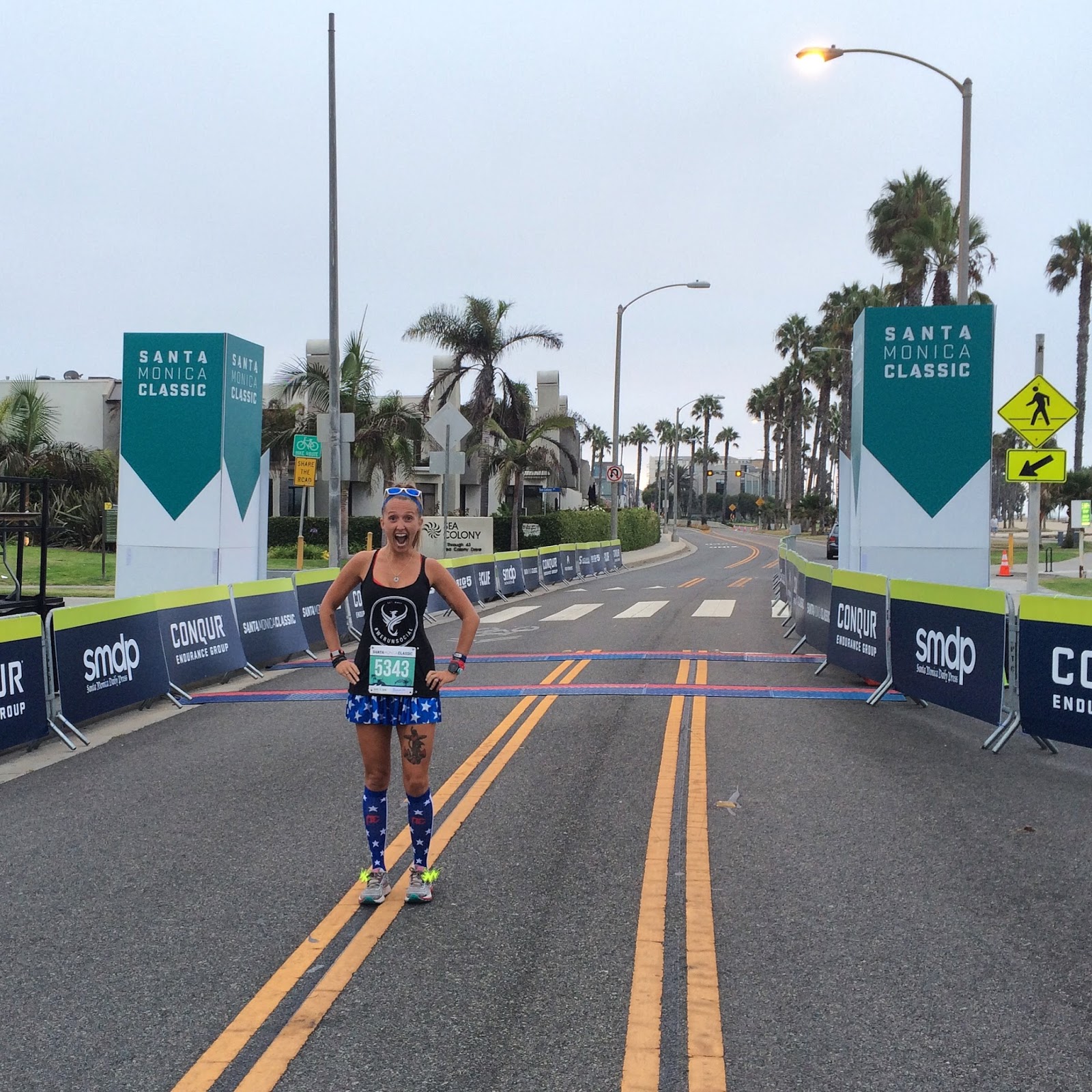 Carlee McDot Santa Monica Classic 10K