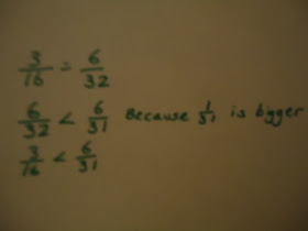 The Elementary Math Maniac: Comparing Fractions with Fourth and Fifth