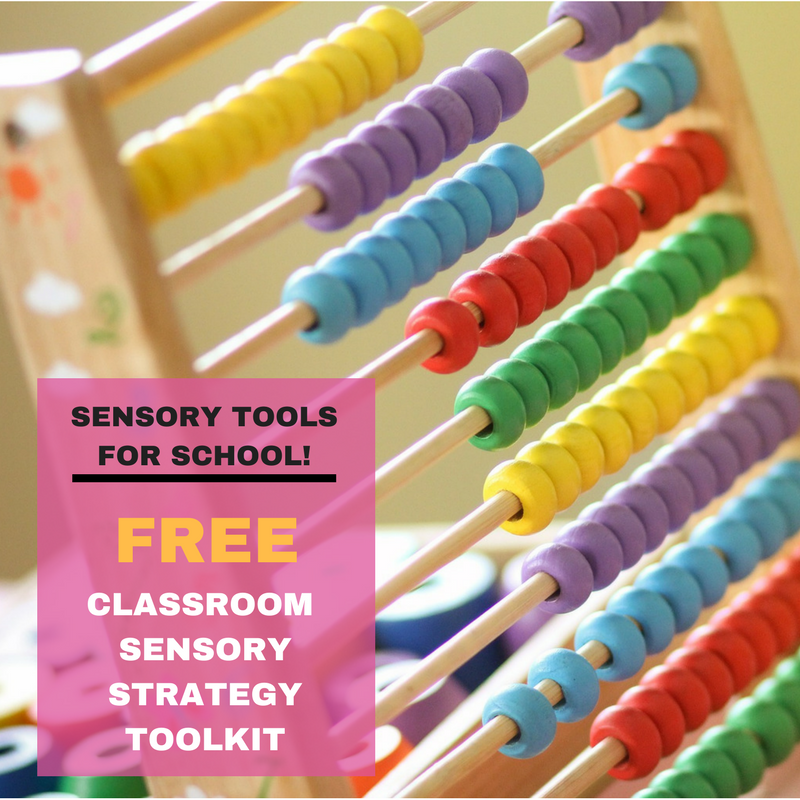 Sensory Strategies in Schools The OT Toolbox