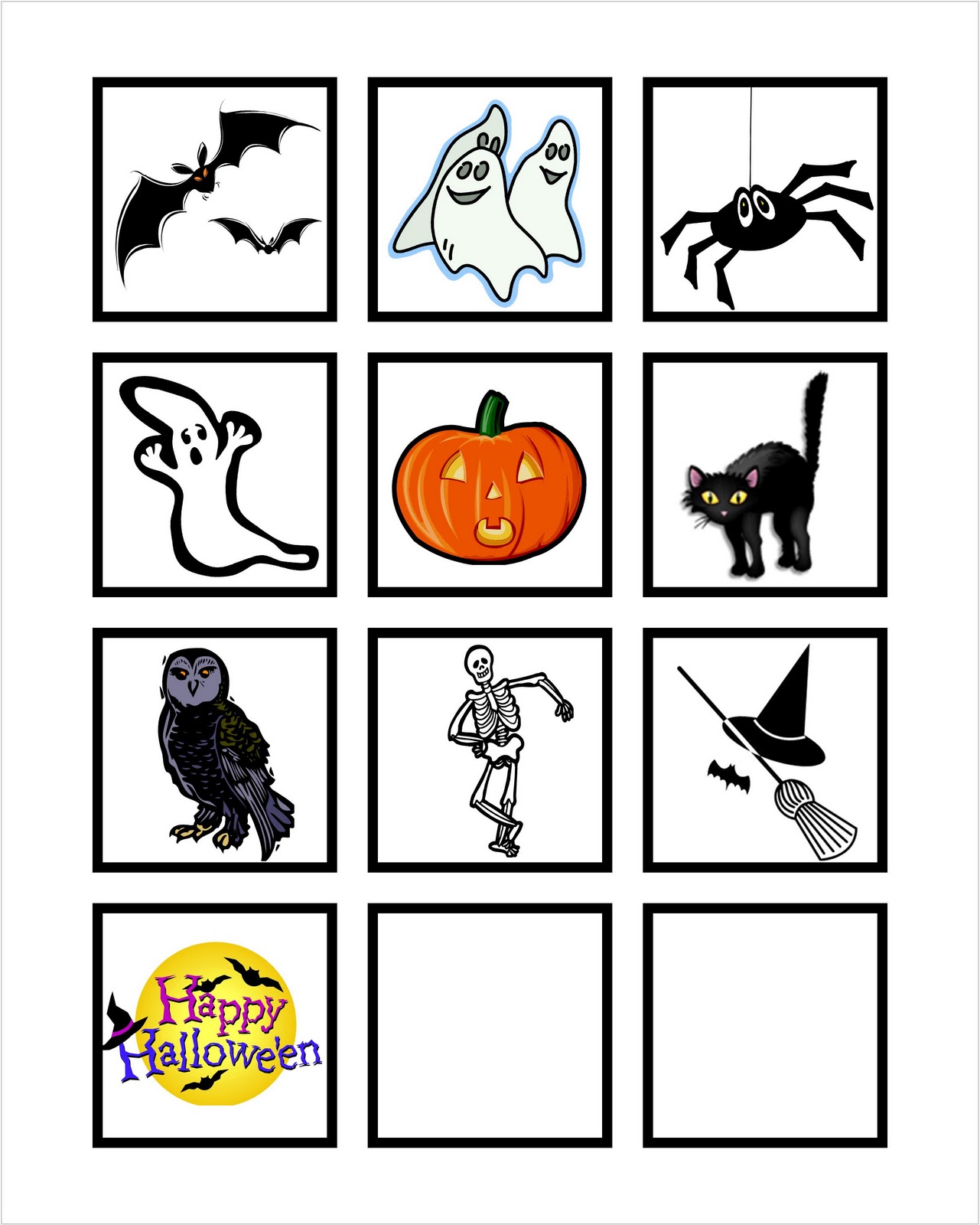 Today's Fabulous Finds: Printable Halloween Countdown {Wood Block Version}