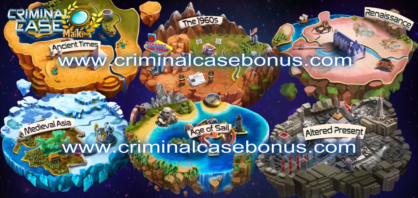 [EXCLUSIVE Travel in Time] Whole Map of New City!!! Criminal Case Free