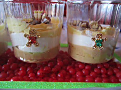 Elf Party, Christmas Party, Fizzy Party, Gingerbread Trifle, Jell-O