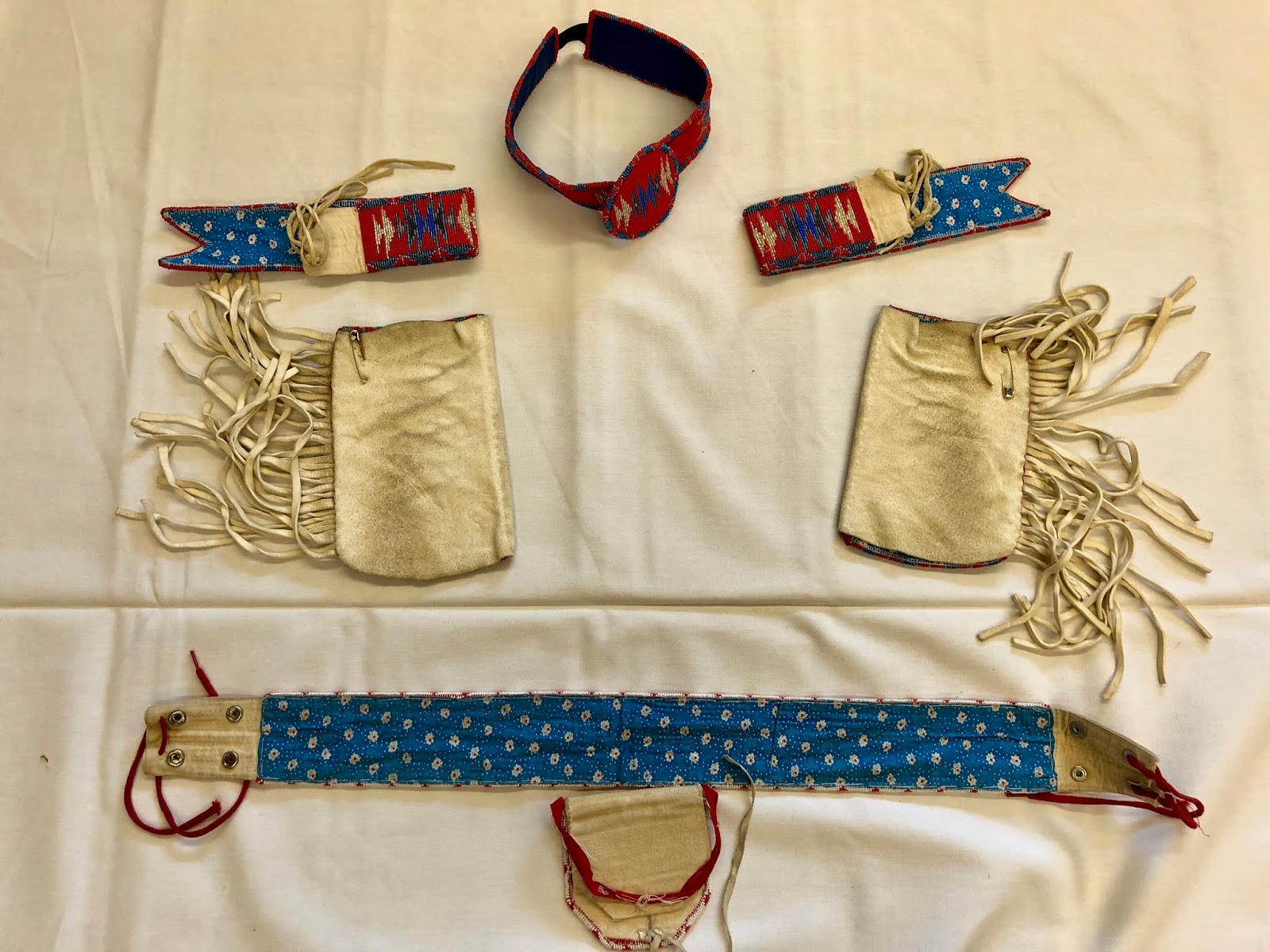 R L Roaches Men S Crow Beadwork Set 550 Free Shipping