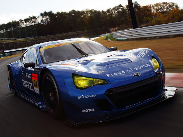 Subaru BRZ, GT300, Super GT, JDM, wyścigi w Japonii, wyścigowe samochody, boxer, RWD
