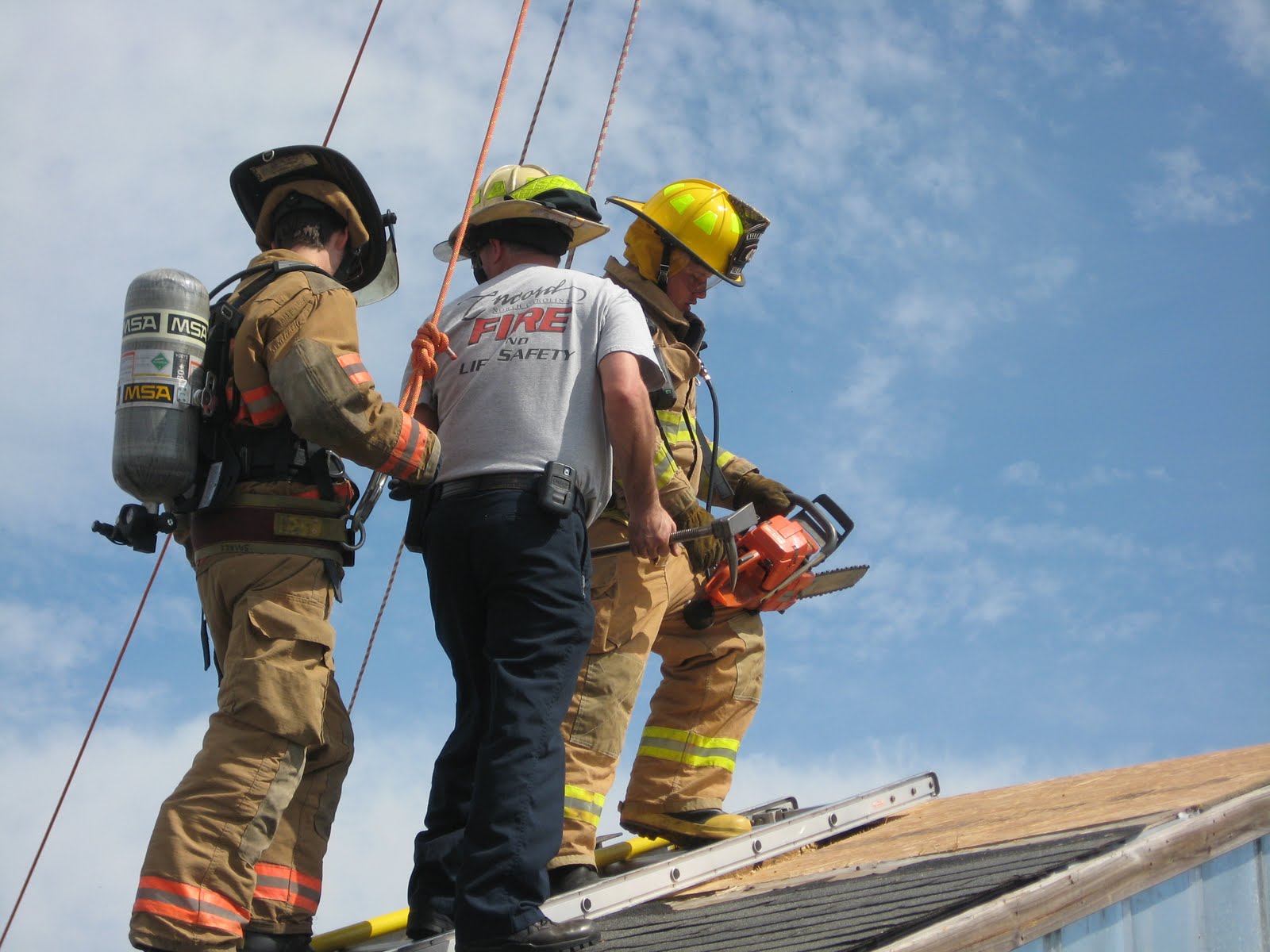 Concord High School Fire Academy Ventilation Practicals at Concord