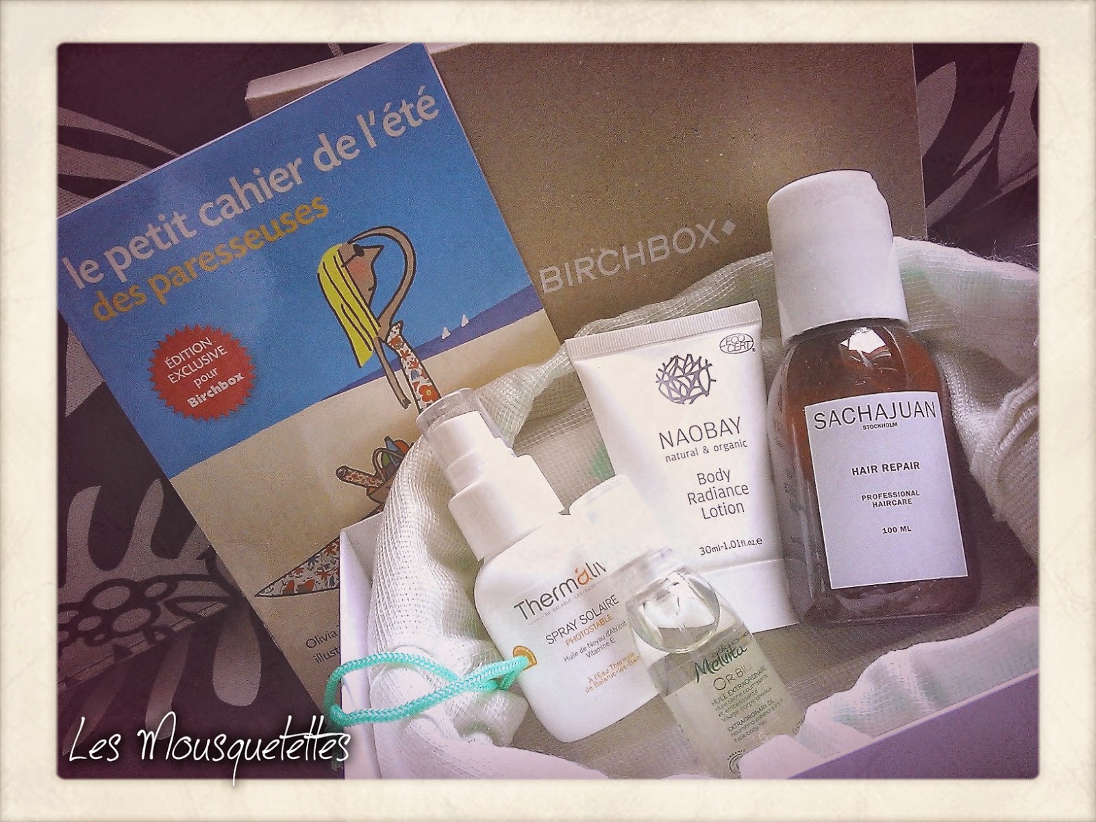 Contenu Birchbox Juin 2014 Be Happy - Les Mousquetettes© Contenu Birchbox Juin 2014 Be Happy - Les Mousquetettes©