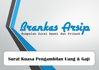 logo postingan contoh surat kuasa pengambilan uang dan gaji