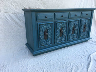 Piece Of Candy Furniture Aubusson Blue Buffet Cabinet