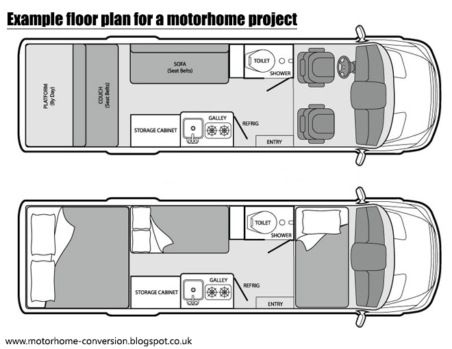 My Motorhome Conversion First look and location