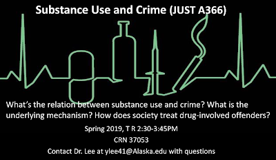JUST A366 — Substance Use and Crime flyer JUST A366 — Substance Use and Crime flyer