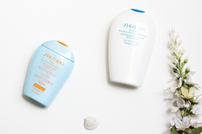 shiseido ultra sun protection lotion and recovery emulsion review