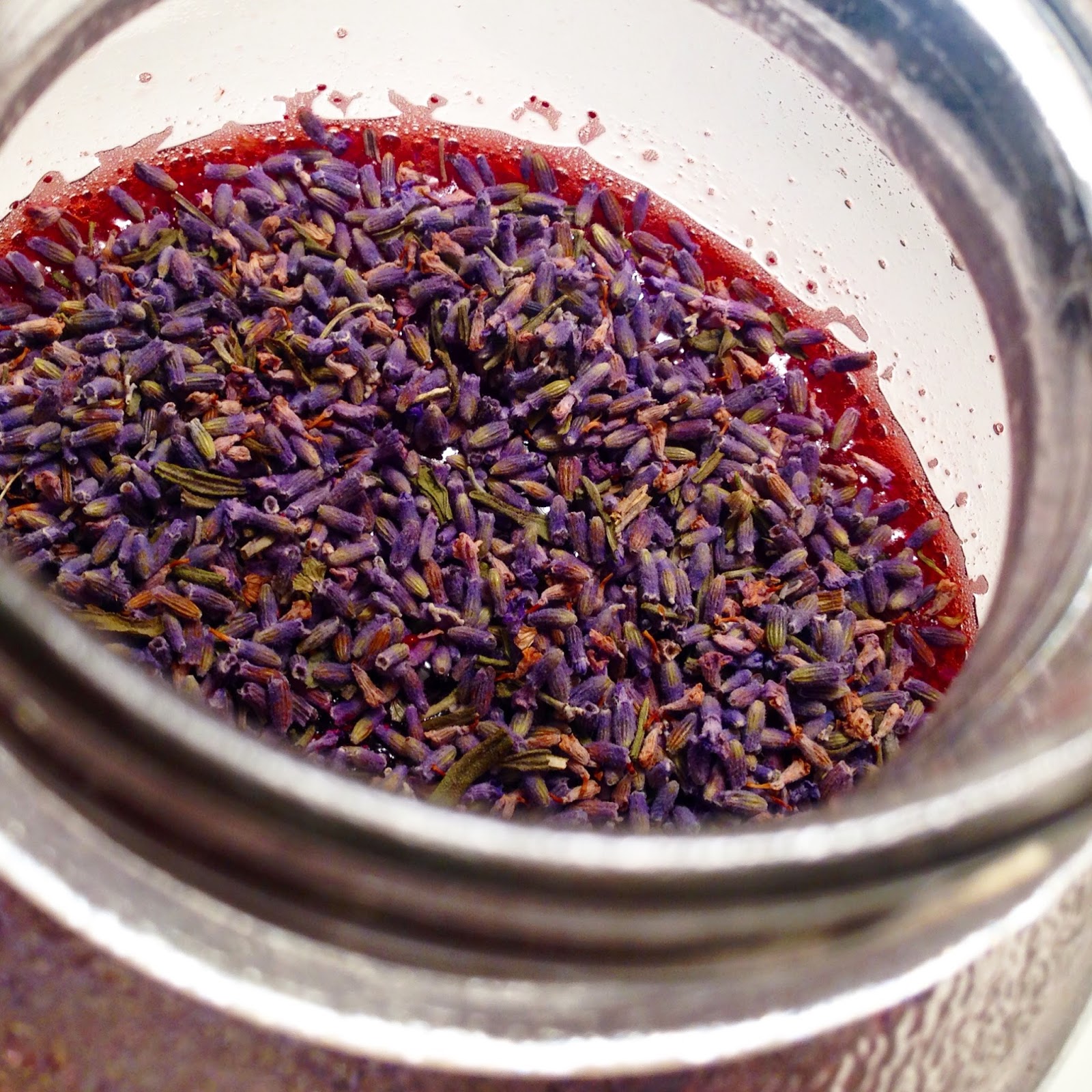 Raspberry Lavender Shrub