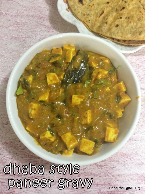 Mahaslovelyhome Dhaba Style Paneer Butter Masala Paneer Masala